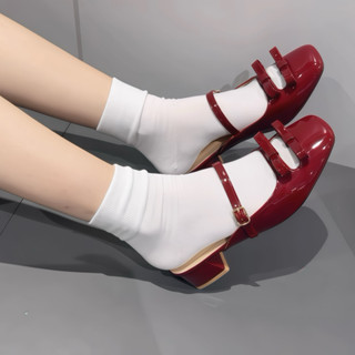  Giày Dép Sandal Sục Cao Gót Nữ cao 3cm 3P 2 hàng Nơ Mũi Vuông trẻ trung Xưởng Giày Bánh Bèo mã DepSuc2No3cm 