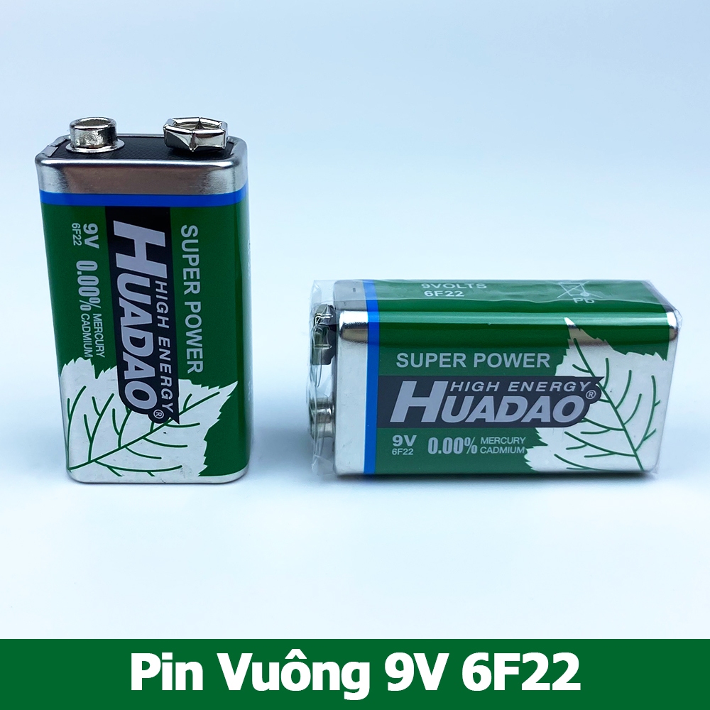 Pin vuông 9v 6F22