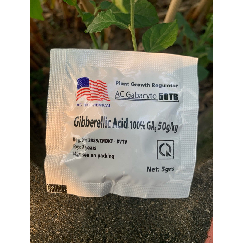 Combo 10 viên Ga3 ( Ga 3 Á Châu ) 5Gram xuất xứ Mỹ : đều hoà sinh trưởng Vọt đọt, lớn trái, tăng trư