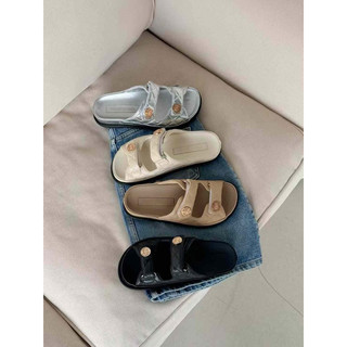 [ Hoả tốc ] Dép Hàn Ss2025 Có Cúc Đính