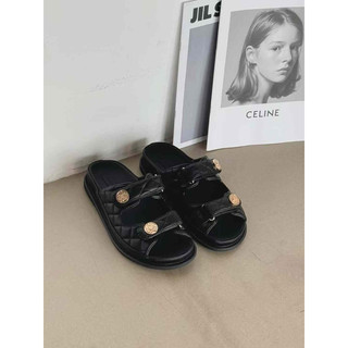 [ Hoả tốc ] Dép Hàn Ss2025 Có Cúc Đính