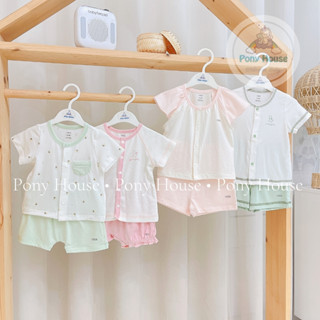 Bộ Quần Áo Cộc Nous Cho Bé Trai Bé Gái Size Từ 3 Tháng Đến 12 Tháng Hè 2025