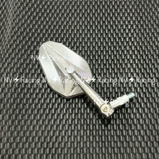 Kính chiếu hậu kiểu H2c V2 nhựa xi ken xoay 360 độ