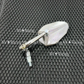 Kính chiếu hậu kiểu H2.C xi ken mặt kính lớn lắp được nhiều dòng xe