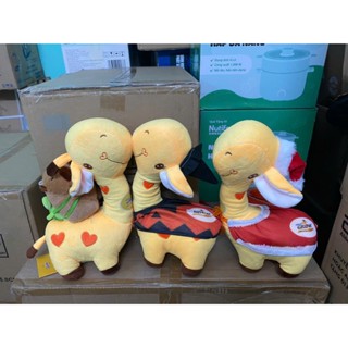  THÚ NHỒI BÔNG HƯƠU CAO CỔ CHO BÉ QUÀ TẶNG SỮA GROW 