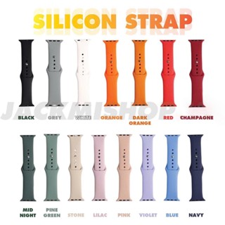 Dây đeo silicon cao cấp cho đồng hồ thông minh aw series Ultra 10 9 8 7 6 5 4 3 size 49mm 46mm 45mm 44mm 41mm 40mm 38mm