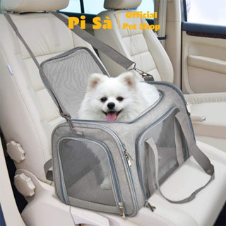 Túi vận chuyển chó mèo di động có thể gấp gọn | Balo mèo túi mèo thoáng khí dễ dàng mang theo