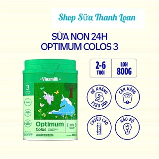 [HSD T4-2028] [Mẫu Mới] Sữa Non Vinamilk Optimum Colos Gold 1/2/3 Lon 350g/ 800g.