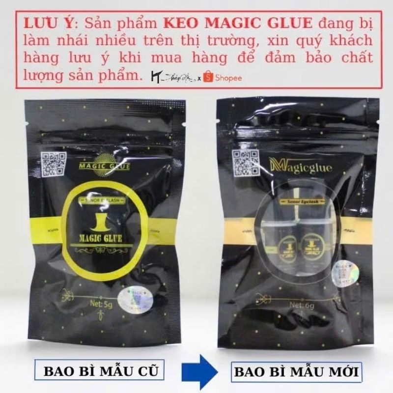 Keo Nối Mi Magic (Set 2 chai)