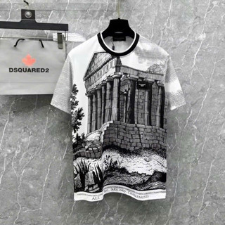 Áo Thun DG Nhà Cái ❤ Áo Phông Cotton Dày Dặn Dáng Rộng Nam Nữ NA720