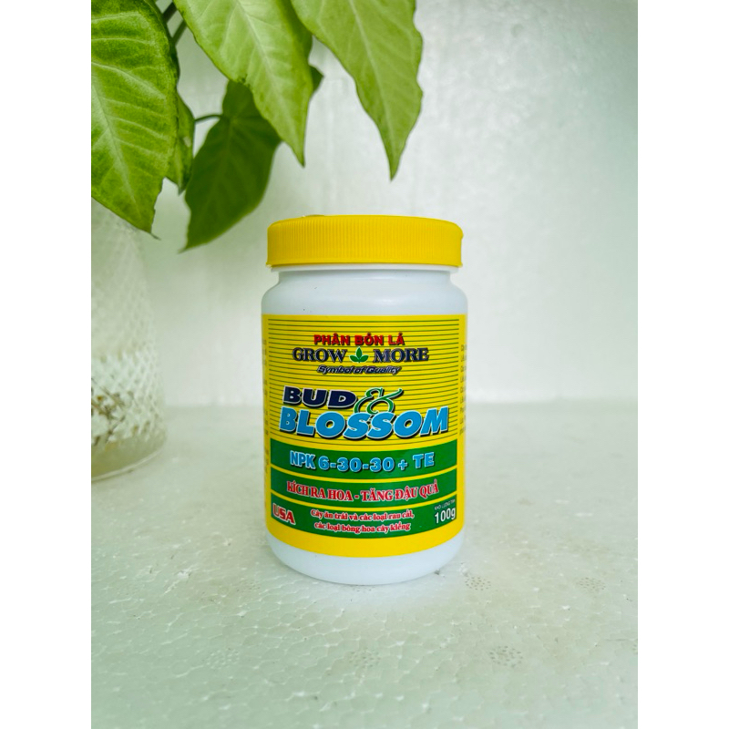 Phân Bón Lá Bud Blossom NPK 6-30-30+TE 100gr Abclam