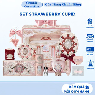 Set Makeup FLOWER KNOWS Strawberry Cupid