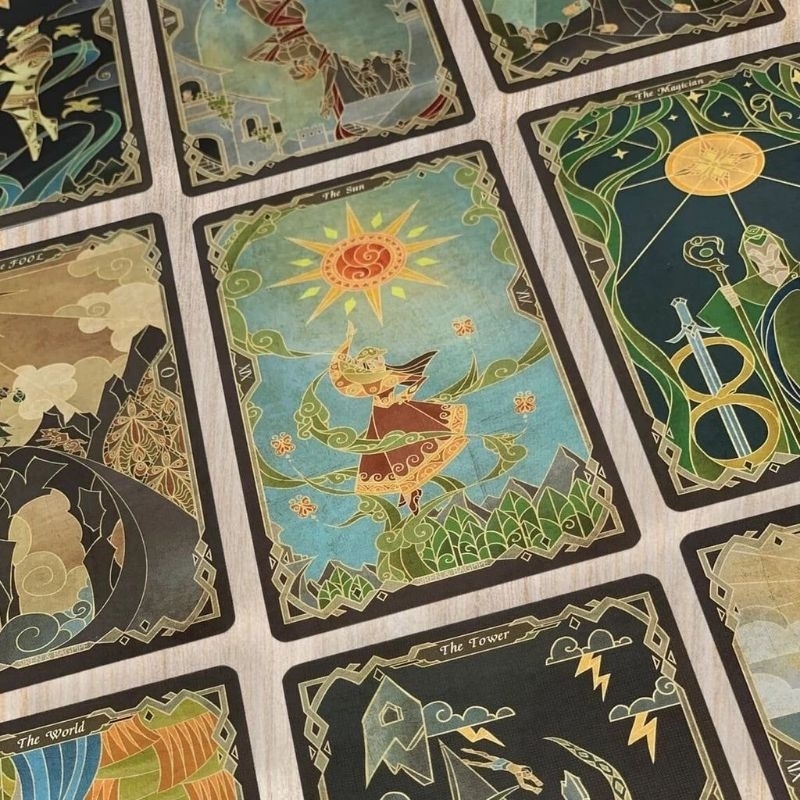 Broken Mirror Tarot V (5th Edition) – Obsidian Collector’s Edition Bộ bài Tarot phương Tây bói toán 