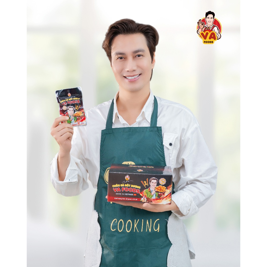 Chân gà ăn liền rút xương thương hiệu VA Foods [Sạch - An Toàn - Giấy tờ đầy đủ]