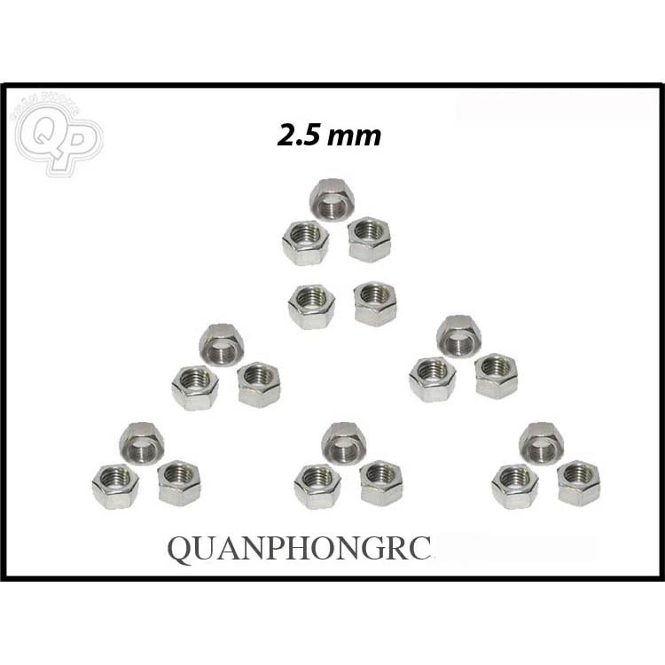 Tán lổ ren 2.5mm (10 con/ set)