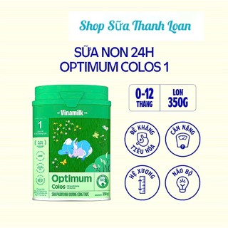   HSD T7-2027   Mẫu Mới Có Tích Điểm  COMBO 6 LON Sữa Bột Vinamilk Optimum Colos 1 Lon 350g. 