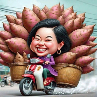  combo 5kg khoai lang mật các size- mật Tà Nung Đà Lạt 