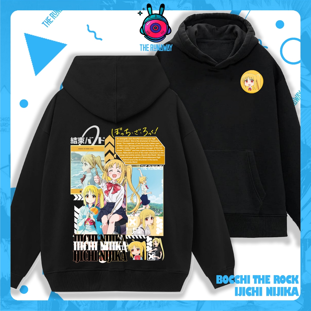 Áo Hoodie Bocchi The Rock: Ichiji Nijika Maximum Nam / Nữ by The Runaway