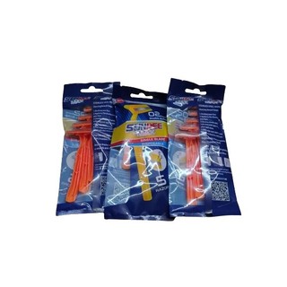 Combo 3 bịch 15 cái dao cạo râu du lịch SUNREE 2 lưỡi tiện dụng tiết kiệm