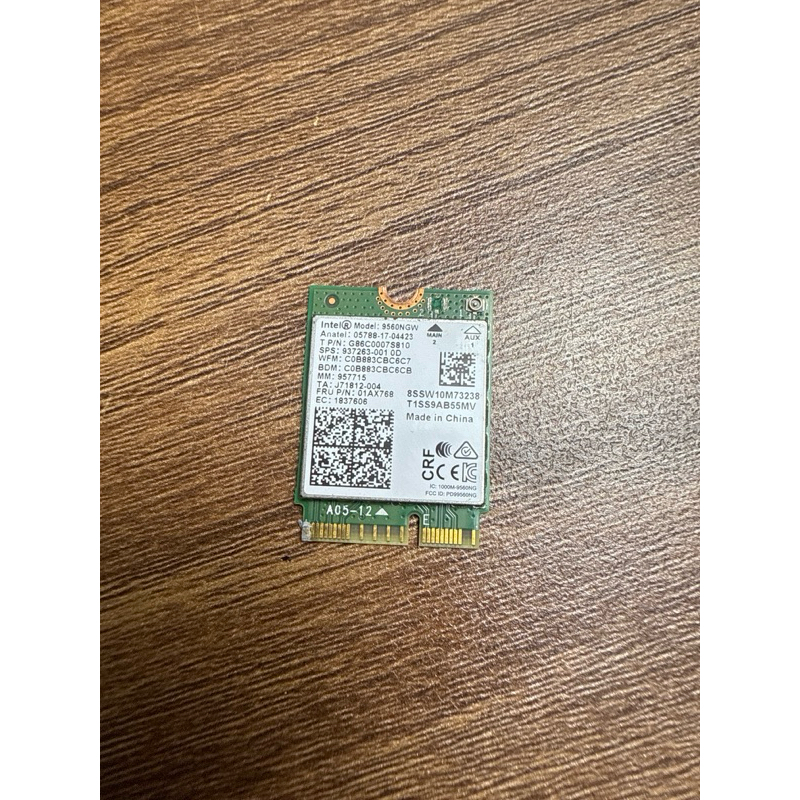 Card Wifi Laptop itel SPIRIT 1 i5 9560NGW