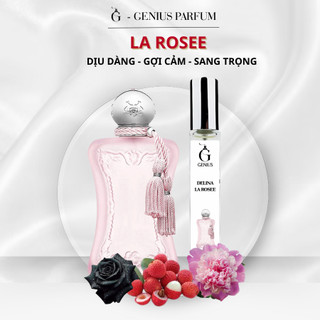  Nước Hoa Nữ Delina La Rosee chai chiết 10ml 20ml Hương thơm Dịu dàng Gợi cảm Sang trọng phù hợp quanh năm 
