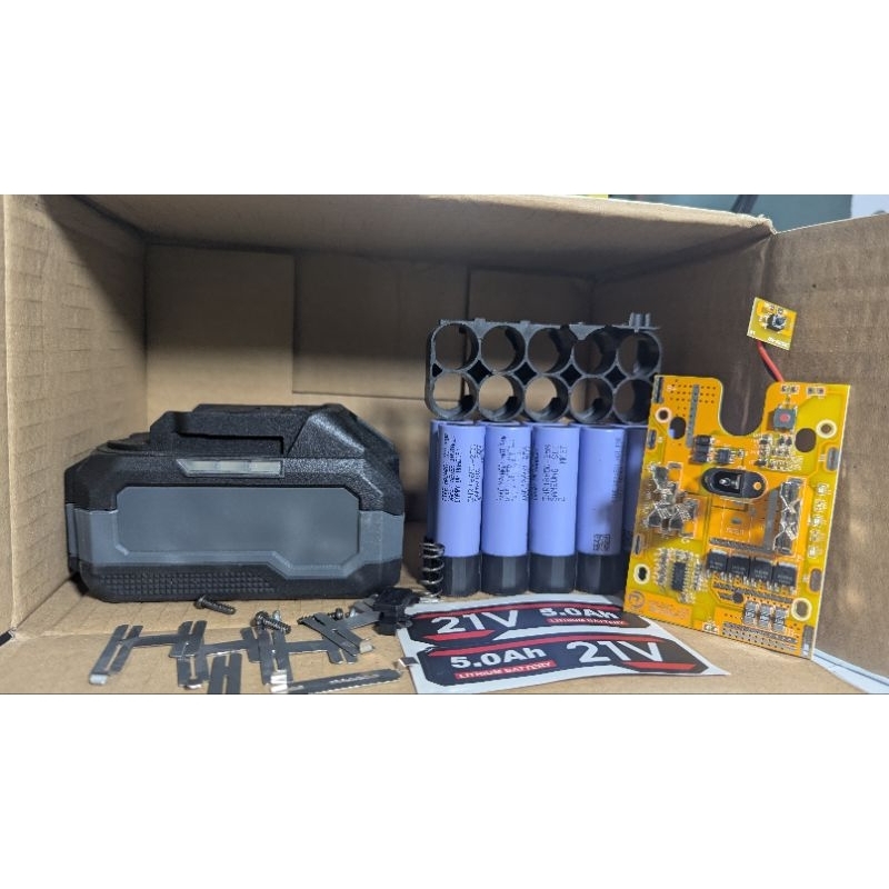 combo Makita 18-21v 5ah cell Samsung 25s( cell mới)