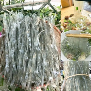 (1kg) Miến dong thái tay sợi to, miến dẹt