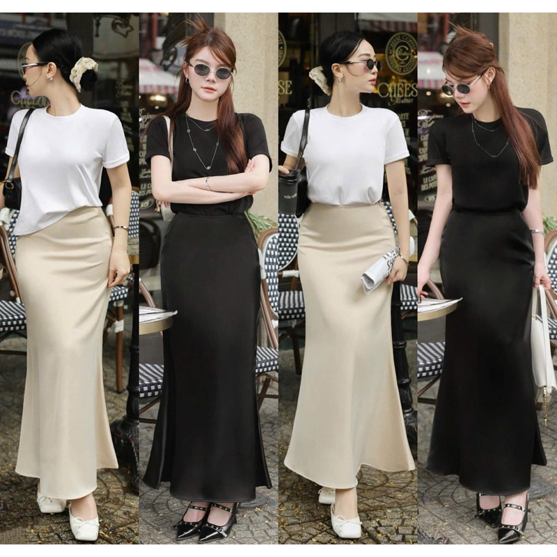 SET CROP PULL CHỮ + CHÂN VÁY