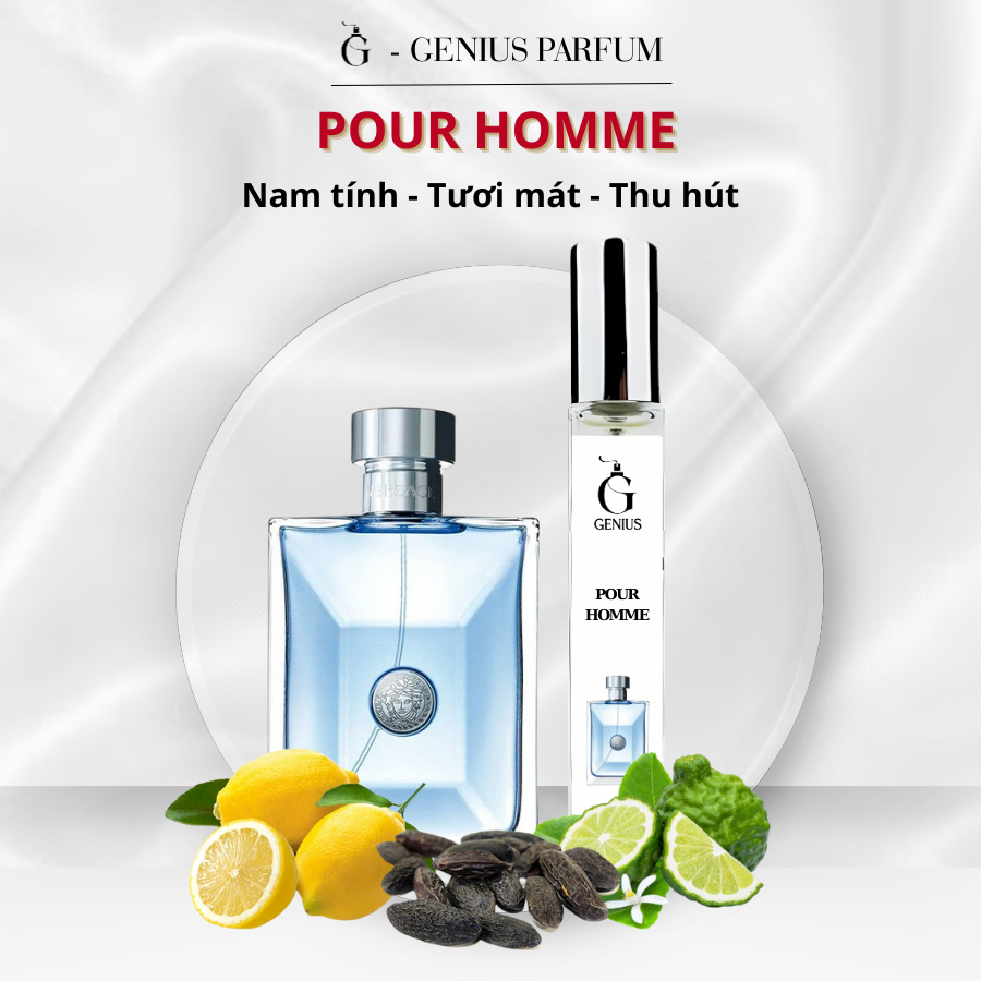 Nước Hoa Nam Pour Homme chai chiết 10ml 20ml 30ml Tươi mát, Cuốn hút, Nam tính