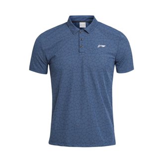 Áo polo nam Li-Ning chuẩn hãng vải thể thao hoạ tiết cao cấp mềm mát và co giãn size S - 2XL