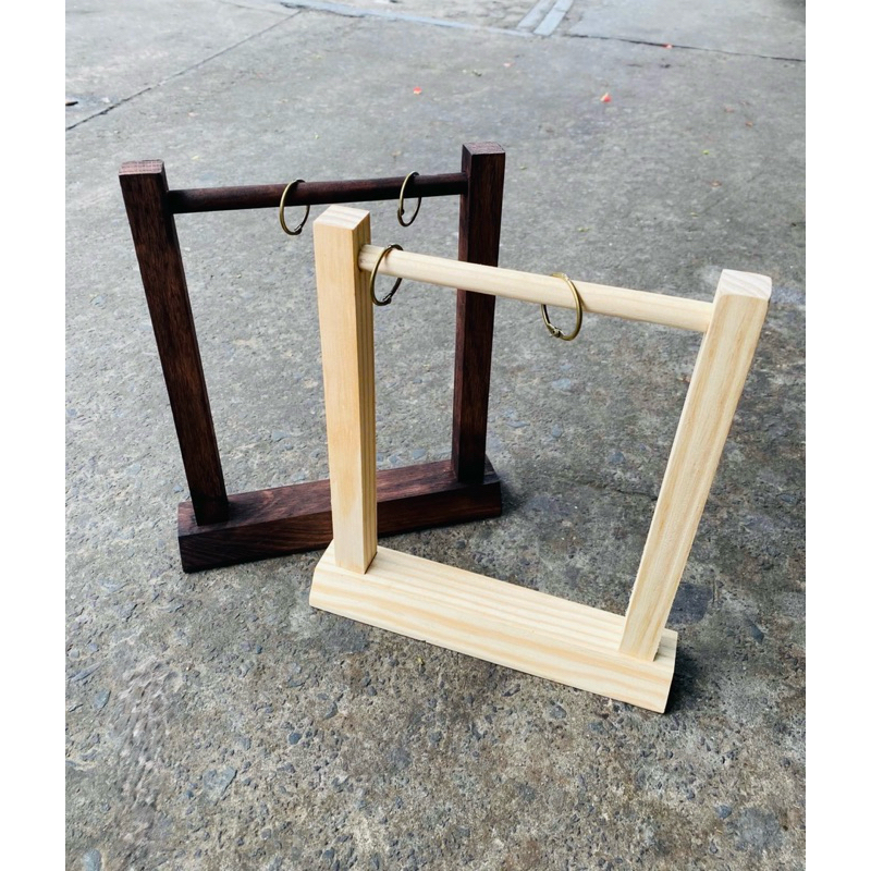 Giá treo menu size A5, Khung gỗ treo menu size A5 gỗ Thông vuông [ FREE KHẮC LOGO ] Gxhome