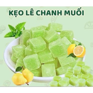 500G KẸO LÊ CHANH MUỐI BIỂN BẠC HÀ AN PHÊ MÁT HỌNG