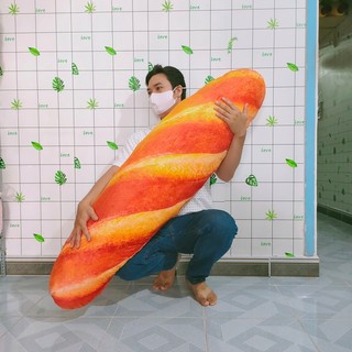 THÚ BÔNG BÁNH MÌ SIZE LỚN 90CM MỀM MỊN CAO CẤP