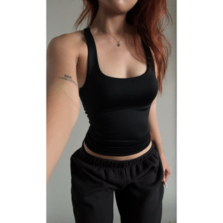 Áo 3 lỗ Nữ thun Poly 2 lớp khoét lưng chữ Y| EVERYDAY TANKTOP Women