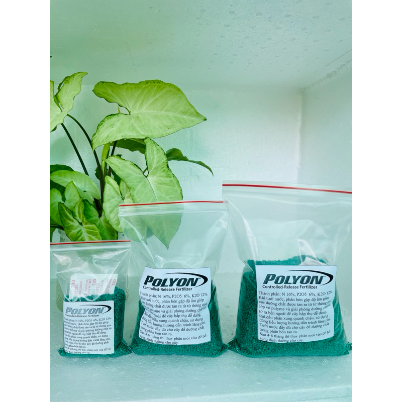 Phân Polyon NPK +Micros 16-6-12 Dùng Cho Hoa Lan Cây Kiểng Abclam