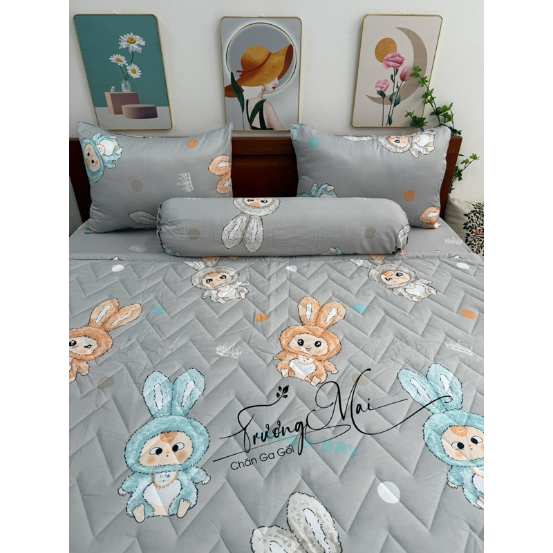 Chăn ga vải lụa tencel loáng mịn mềm mát
