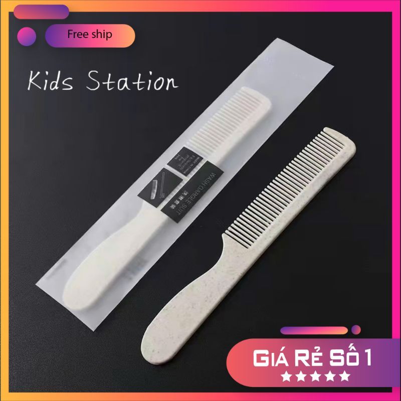 [SẴN HCM] Lược lúa mạch dùng 1 lần cho khách sạn,nhà nghỉ,resort,hotel...