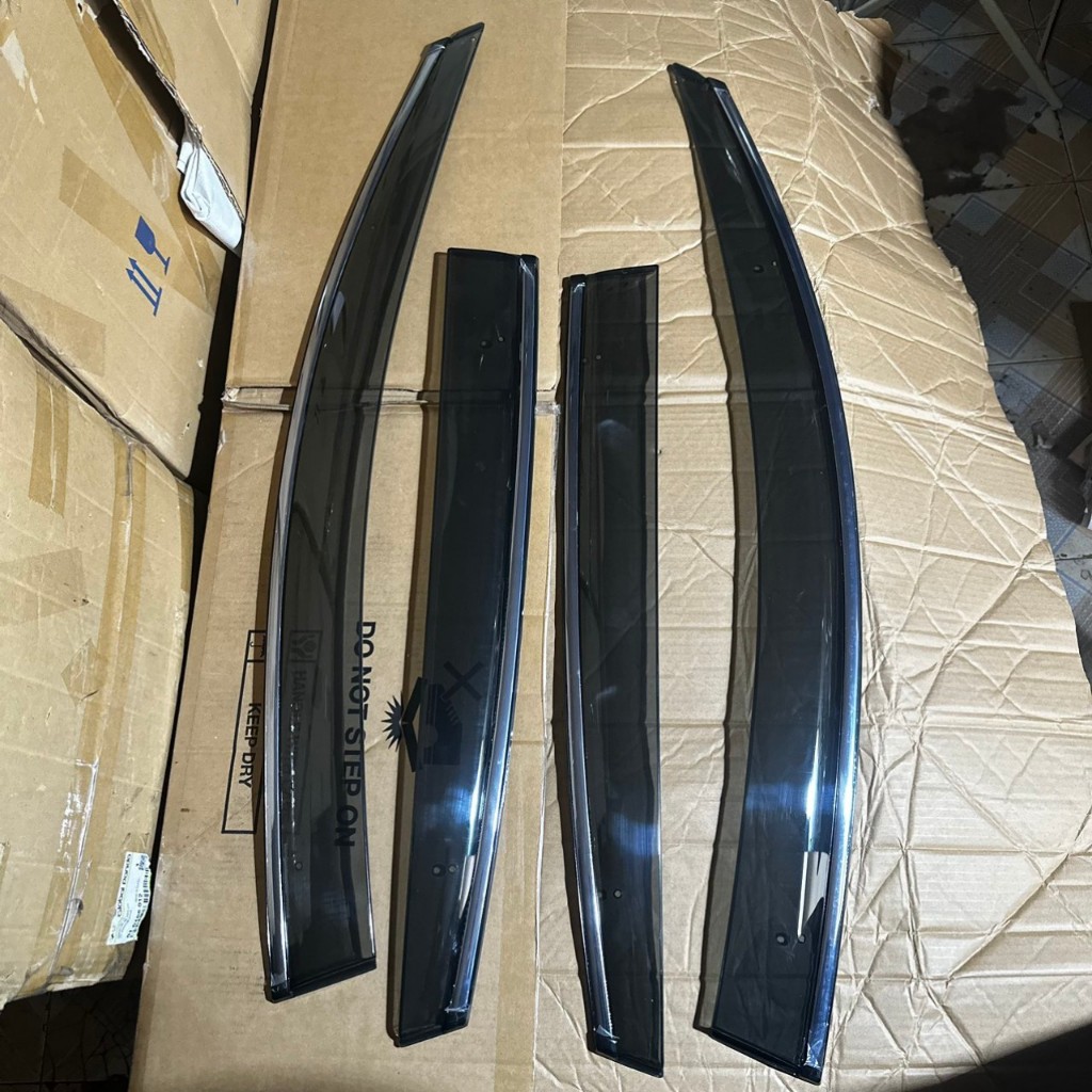 Bộ vè che mưa HONDA CRV 2014, có chỉ mạ