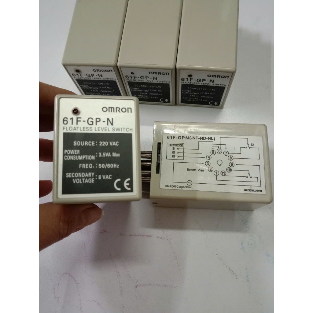 Bộ điều khiển mực nước Omron 61F-GP-N AC220