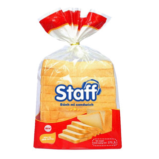 THÙNG BÁNH MÌ SANDWICH STAFF 275G 15 TÚI HSD 8-12 Ngày
