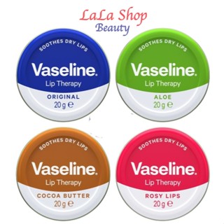  Dưỡng môi Vaseline Lip Therapy Hộp Thiếc 20g 
