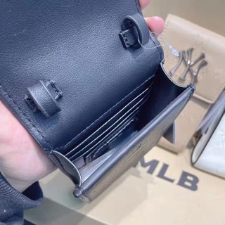 Túi Da Mini MLB NY Monogram Diamond Embo Cell Phone Cross Bag Full Tag Code
