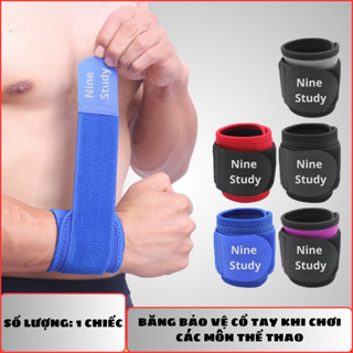Băng Bảo Vệ Cổ Tay Tránh Chấn Thương Nine Study 32 - Băng Cổ Tay Hổ Trợ Chơi Thể Thao