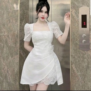 [ NEW 99% ] ĐẦM ĐEN - TRẮNG SIÊU XINH