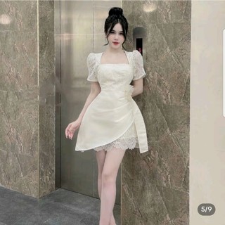 [ NEW 99% ] ĐẦM ĐEN - TRẮNG SIÊU XINH