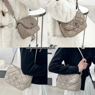 Túi xách nữ, túi cn.k trần trám form vuông khóa nhọn size 19 no box #2260 - Zenistore