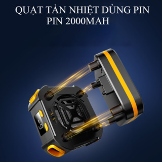 Quạt Tản Nhiệt Sò Lạnh Dùng Pin P70 - Làm Lạnh Nhanh Đóng Băng