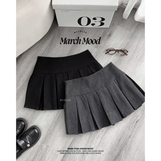 Chân váy xếp ly có quần bảo hộ dày dặn Chrisy Skirt By Jolie Byjolievn