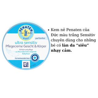 Kem dưỡng da Penaten 100ml - Đức