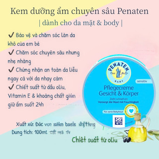 Kem dưỡng da Penaten 100ml - Đức
